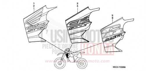 MARQUE (1) CR500RX de 1999